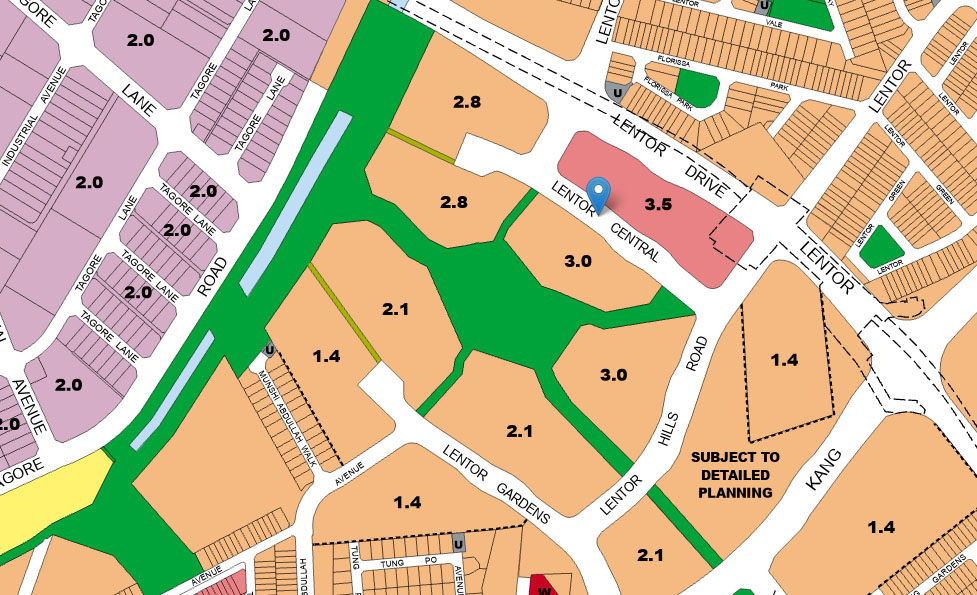 Hillock Green Site Plan